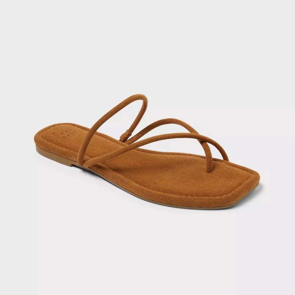 Women's Ainsley Slide Sandals by‎ A New Day |Brown Size 7.5 New With Tags